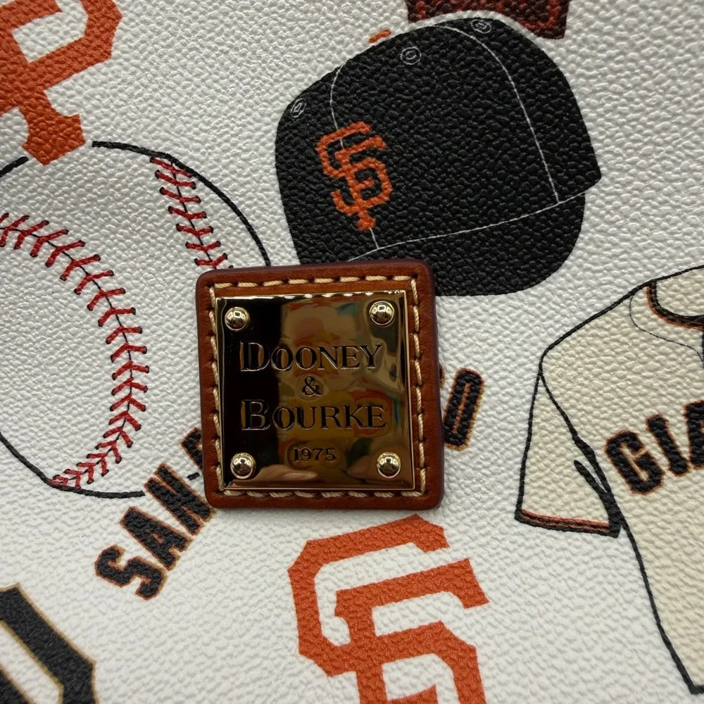 Dooney Bourke San Francisco Giants Game Day Hobo Bag Womens MLB Baseball Sporty